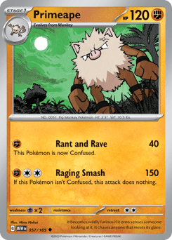 Primeape 57/165 — 151