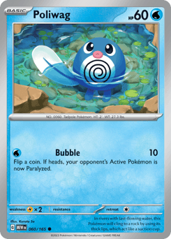 Poliwag 60/165 — 151