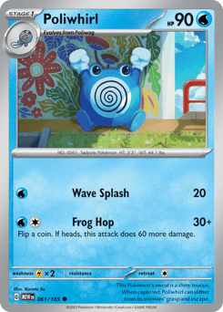 Poliwhirl 61/165 — 151