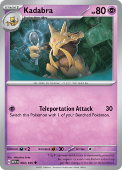 Kadabra 64/165 — 151