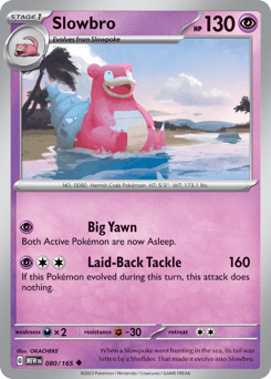 Slowbro 80/165 — 151