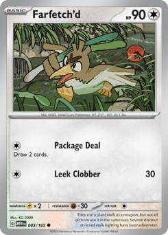 Farfetch'd 83/165 — 151