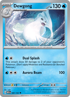 Dewgong 87/165 — 151