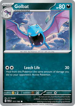 Golbat 111/182 — Paradox Rift