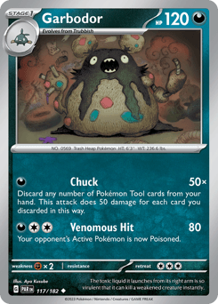 Garbodor 117/182 — Paradox Rift