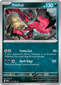 Yveltal 118/182 — Paradox Rift