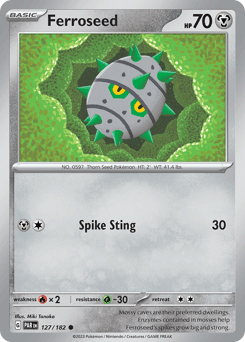Ferroseed 127/182 — Paradox Rift