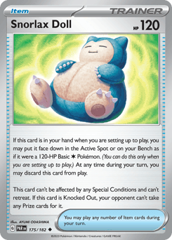 Snorlax Doll 175/182 — Paradox Rift