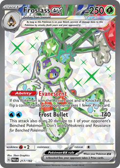 Froslass ex 217/182 — Paradox Rift