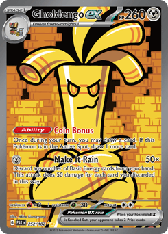Gholdengo ex 252/182 — Paradox Rift