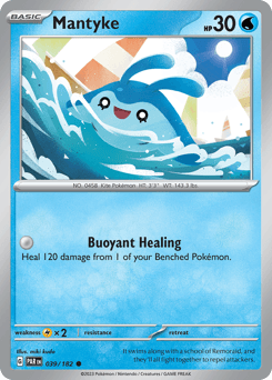 Mantyke Pokémon card