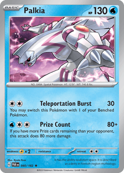 Palkia 40/182 — Paradox Rift