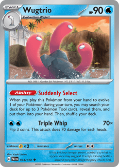 Wugtrio 53/182 — Paradox Rift