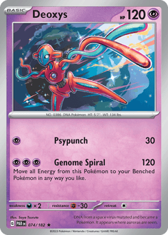Deoxys 74/182 — Paradox Rift