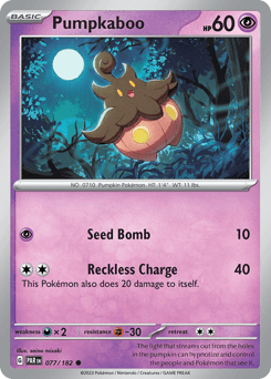 Pumpkaboo 77/182 — Paradox Rift