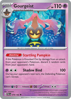 Gourgeist Pokémon card
