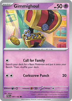 Gimmighoul 87/182 — Paradox Rift
