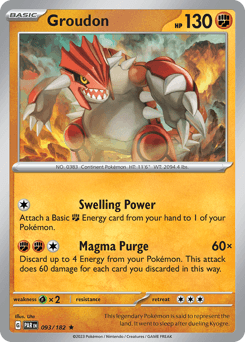 Groudon 93/182 — Paradox Rift