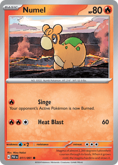 Numel 11/91 — Paldean Fates
