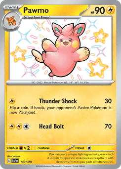 Pawmo 143/91 — Paldean Fates
