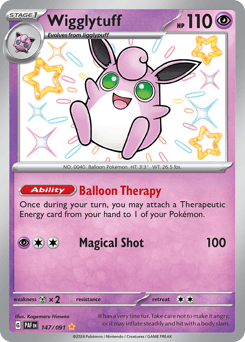 Wigglytuff 147/91 — Paldean Fates