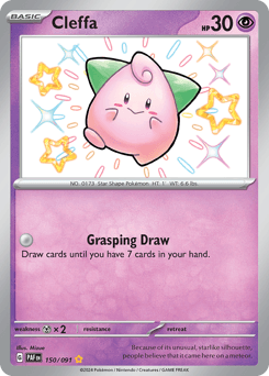 Cleffa Pokémon card