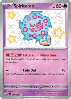 Spiritomb 158/91 — Paldean Fates