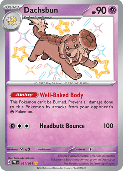 Dachsbun 161/91 — Paldean Fates