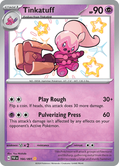 Tinkatuff 166/91 — Paldean Fates