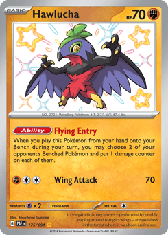 Hawlucha 175/91 — Paldean Fates