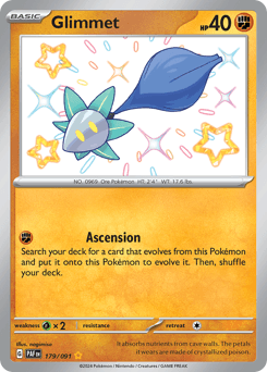 Glimmet 179/91 — Paldean Fates