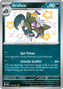 Grafaiai 190/91 — Paldean Fates