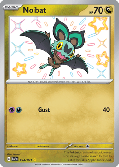 Noibat 194/91 — Paldean Fates