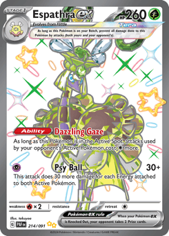 Espathra ex 214/91 — Paldean Fates
