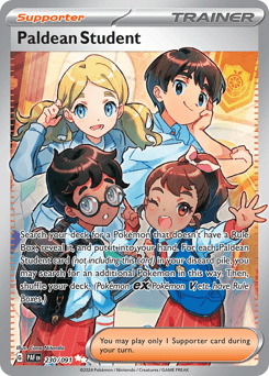 Paldean Student 230/91 — Paldean Fates
