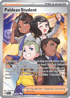 Paldean Student 231/91 — Paldean Fates