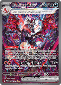 Charizard ex 234/91 — Paldean Fates