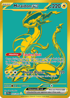 Miraidon ex 243/91 — Paldean Fates