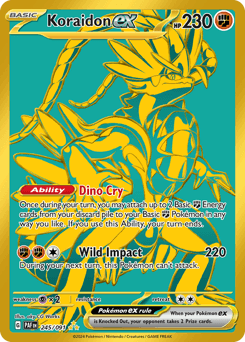 Koraidon ex 245/91 — Paldean Fates