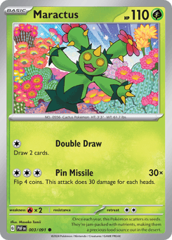 Maractus 3/91 — Paldean Fates