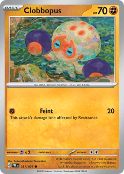 Clobbopus 51/91 — Paldean Fates