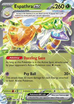 Espathra ex 6/91 — Paldean Fates