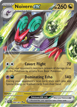 Noivern ex 69/91 — Paldean Fates