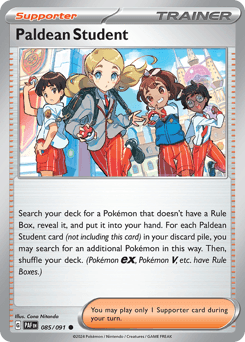 Paldean Student 85/91 — Paldean Fates