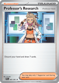 Professor's Research 87/91 — Paldean Fates