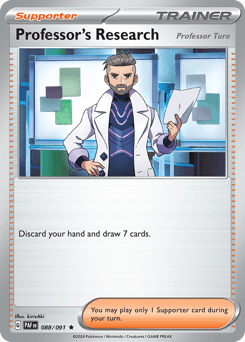 Professor's Research 88/91 — Paldean Fates