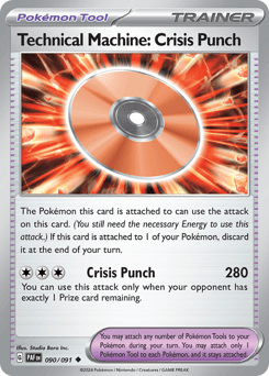 Technical Machine: Crisis Punch 90/91 — Paldean Fates