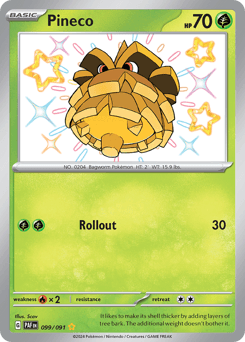 Pineco 99/91 — Paldean Fates