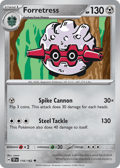 Forretress 110/162 — Temporal Forces