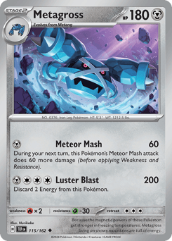 Metagross 115/162 — Temporal Forces